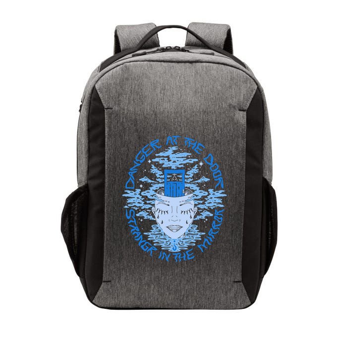 Danger At The Door Strangr In The Mirror Vector Backpack