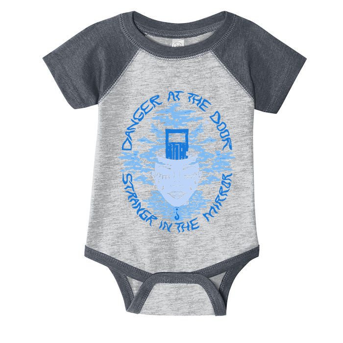 Danger At The Door Strangr In The Mirror Infant Baby Jersey Bodysuit