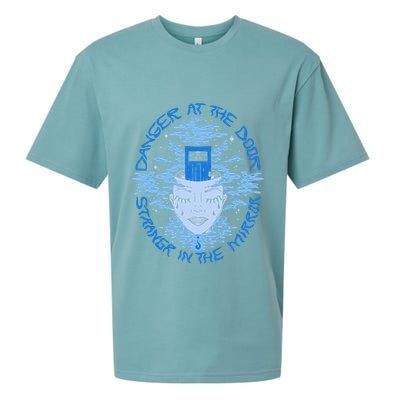 Danger At The Door Strangr In The Mirror Sueded Cloud Jersey T-Shirt
