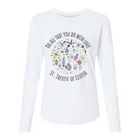 Do All That You Do With Love St Therese Of Lisieux Womens Cotton Relaxed Long Sleeve T-Shirt