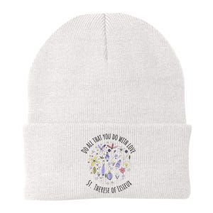 Do All That You Do With Love St Therese Of Lisieux Knit Cap Winter Beanie