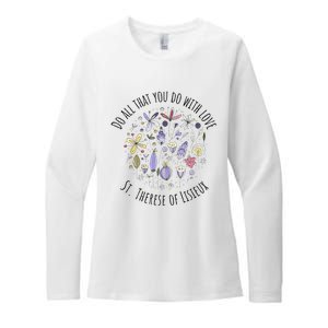 Do All That You Do With Love St Therese Of Lisieux Womens CVC Long Sleeve Shirt