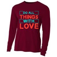 Do All Things With Love Cooling Performance Long Sleeve Crew