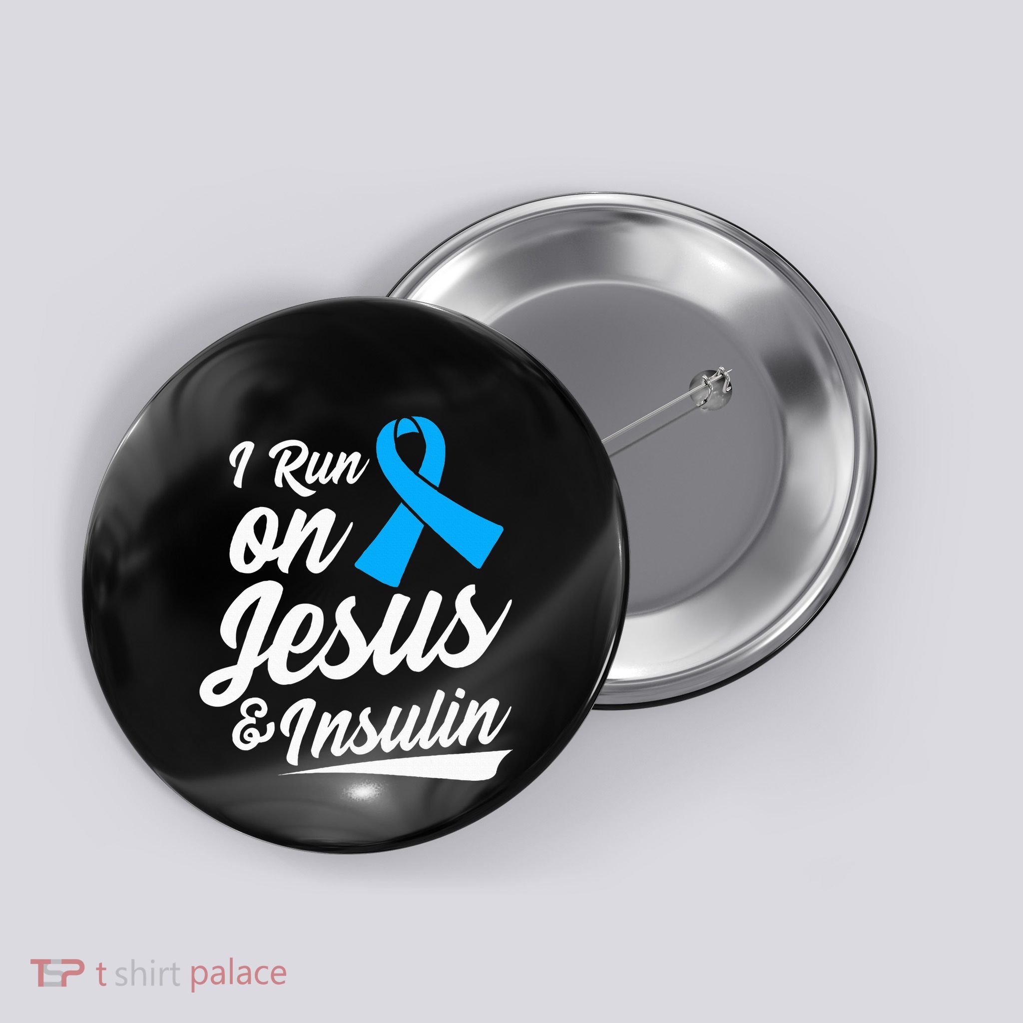 Diabetes Awareness Type 1 2 Diabetic T1d T2d Button