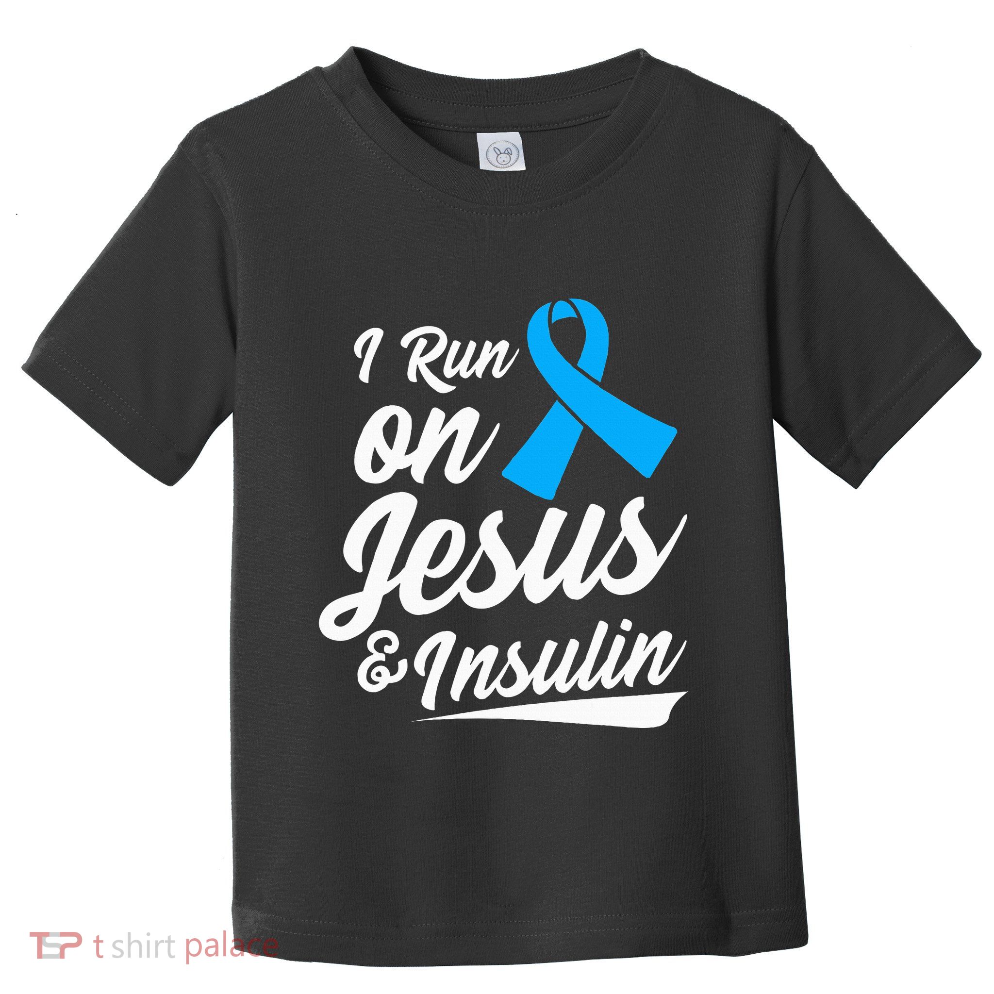 Diabetes Awareness Type 1 2 Diabetic T1d T2d Toddler T-Shirt