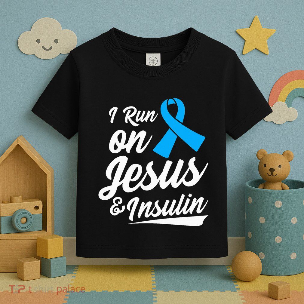 Diabetes Awareness Type 1 2 Diabetic T1d T2d Toddler T-Shirt