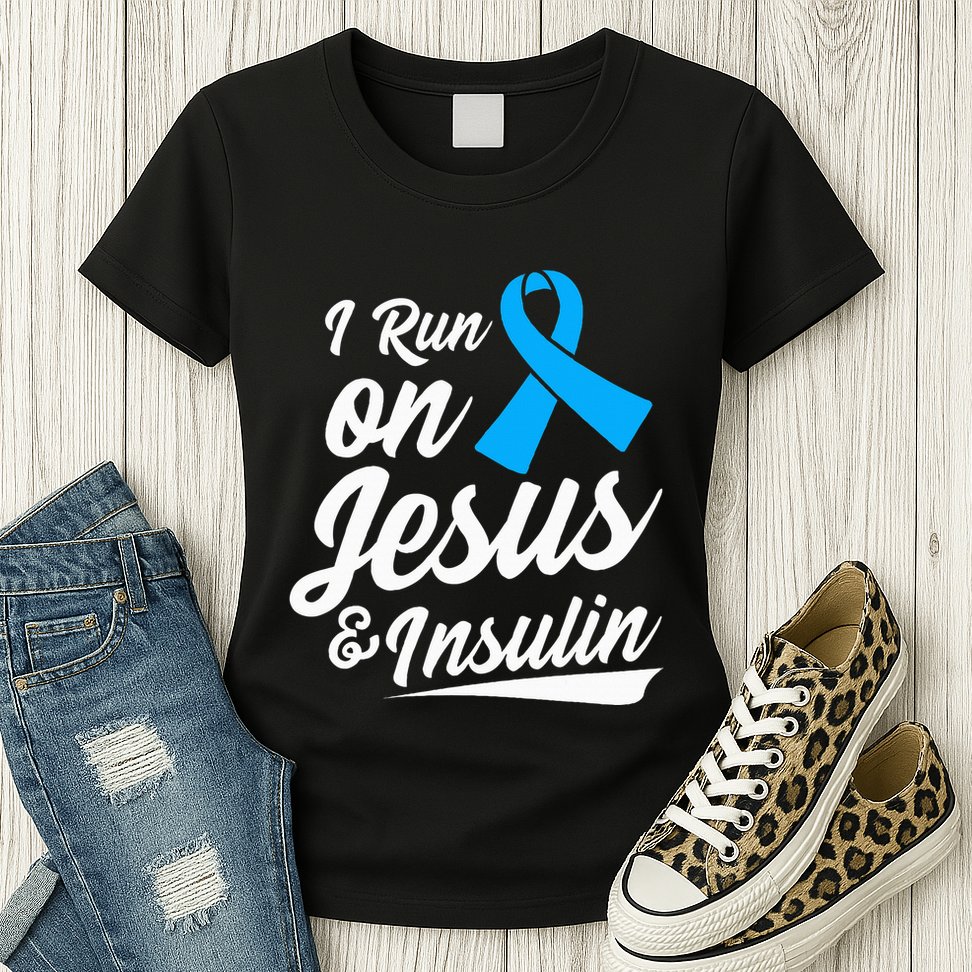 Diabetes Awareness Type 1 2 Diabetic T1d T2d Womens T-Shirt