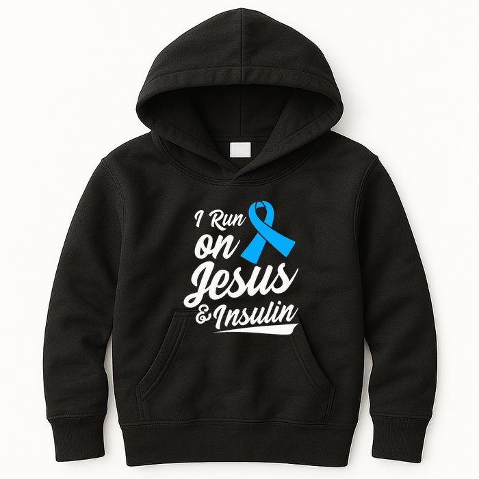 Diabetes Awareness Type 1 2 Diabetic T1d T2d Kids Hoodie
