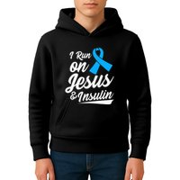 Diabetes Awareness Type 1 2 Diabetic T1d T2d Kids Hoodie