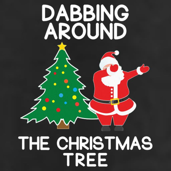 Dabbing Around The Christmas Tree Cool Comfort Performance Bucket Hat