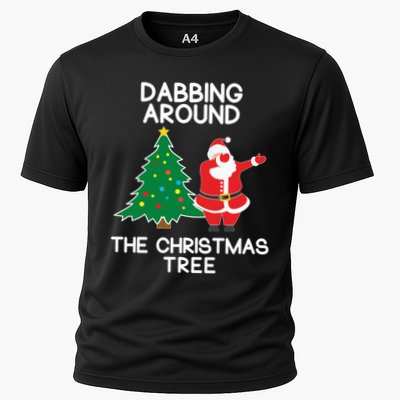 Dabbing Around The Christmas Tree Performance Shirt