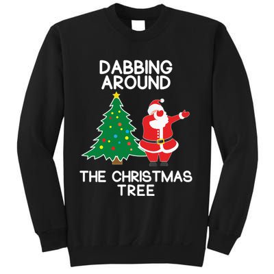 Dabbing Around The Christmas Tree Sweatshirt