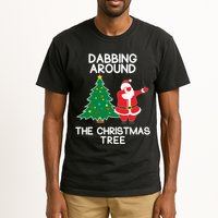 Dabbing Around The Christmas Tree Tall T-Shirt