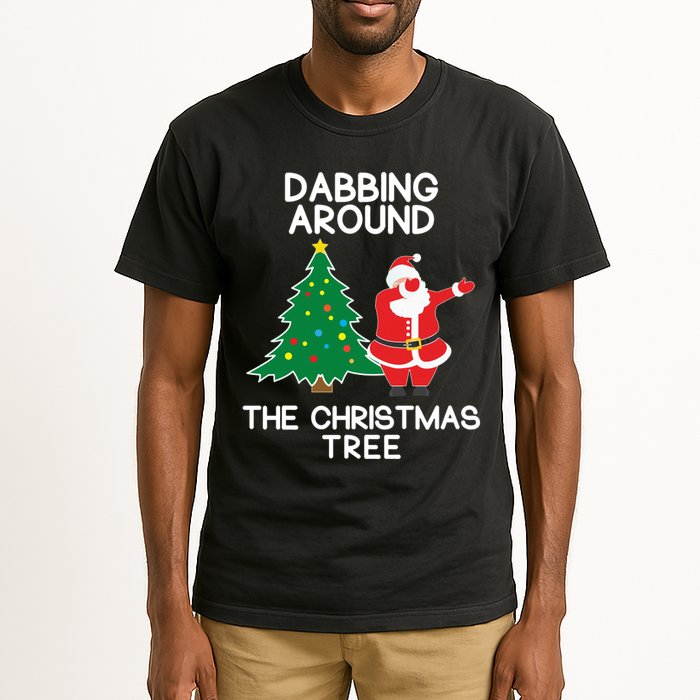 Dabbing Around The Christmas Tree Tall T-Shirt