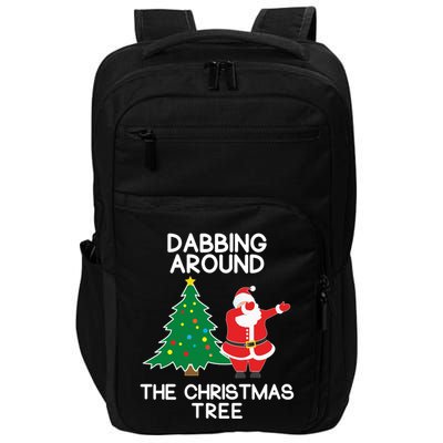 Dabbing Around The Christmas Tree Impact Tech Backpack