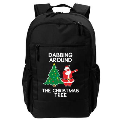 Dabbing Around The Christmas Tree Backpack
