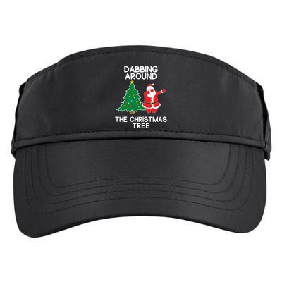 Dabbing Around The Christmas Tree Adult Drive Performance Visor