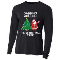 Dabbing Around The Christmas Tree Cooling Performance Long Sleeve Crew