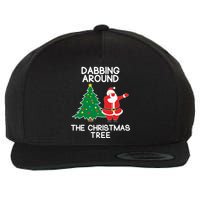 Dabbing Around The Christmas Tree Wool Snapback Cap