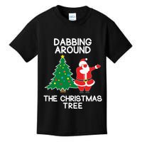 Dabbing Around The Christmas Tree Kids T-Shirt