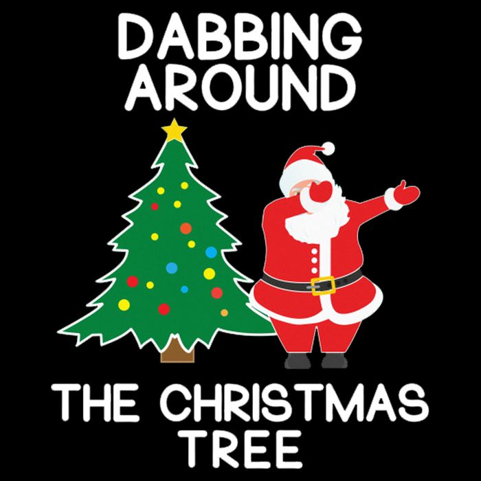 Dabbing Around The Christmas Tree Kids T-Shirt
