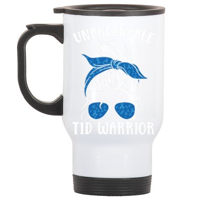 Diabetes Awareness Type 1 Diabetes Unbreakable T1d Warrior Gift Stainless Steel Travel Mug