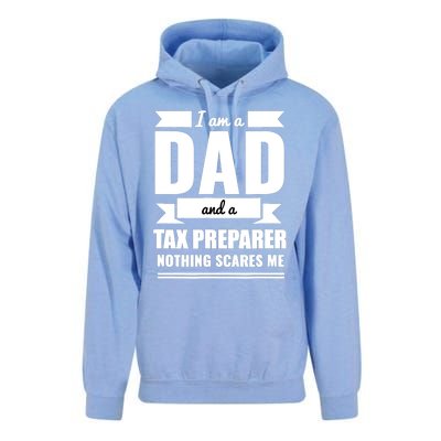 Dad And Tax Preparer Nothing Scares Me Father's Day Unisex Surf Hoodie