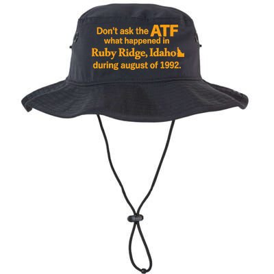 DonT Ask The Atf What Happened In Ruby Ridge Idaho Bucket Hat
