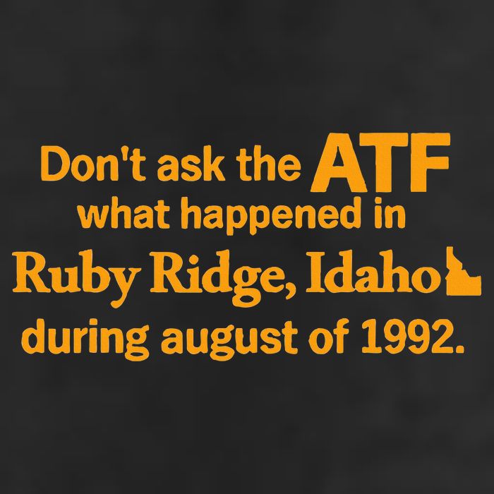 DonT Ask The Atf What Happened In Ruby Ridge Idaho Knit Cap Winter Beanie