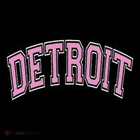 Detroit Arched Text Button
