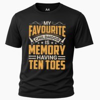 Diabetes Amputated Toes Gifts & Funny Toe Amputee Cooling Performance Crew T-Shirt