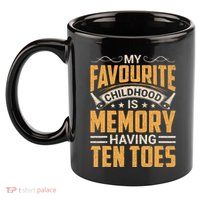 Diabetes Amputated Toes Gifts & Funny Toe Amputee 11oz C Handle Ceramic Mug