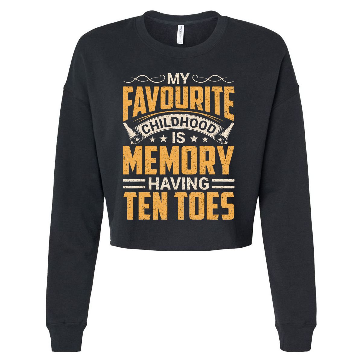 Diabetes Amputated Toes Gifts & Funny Toe Amputee Cropped Pullover Crew