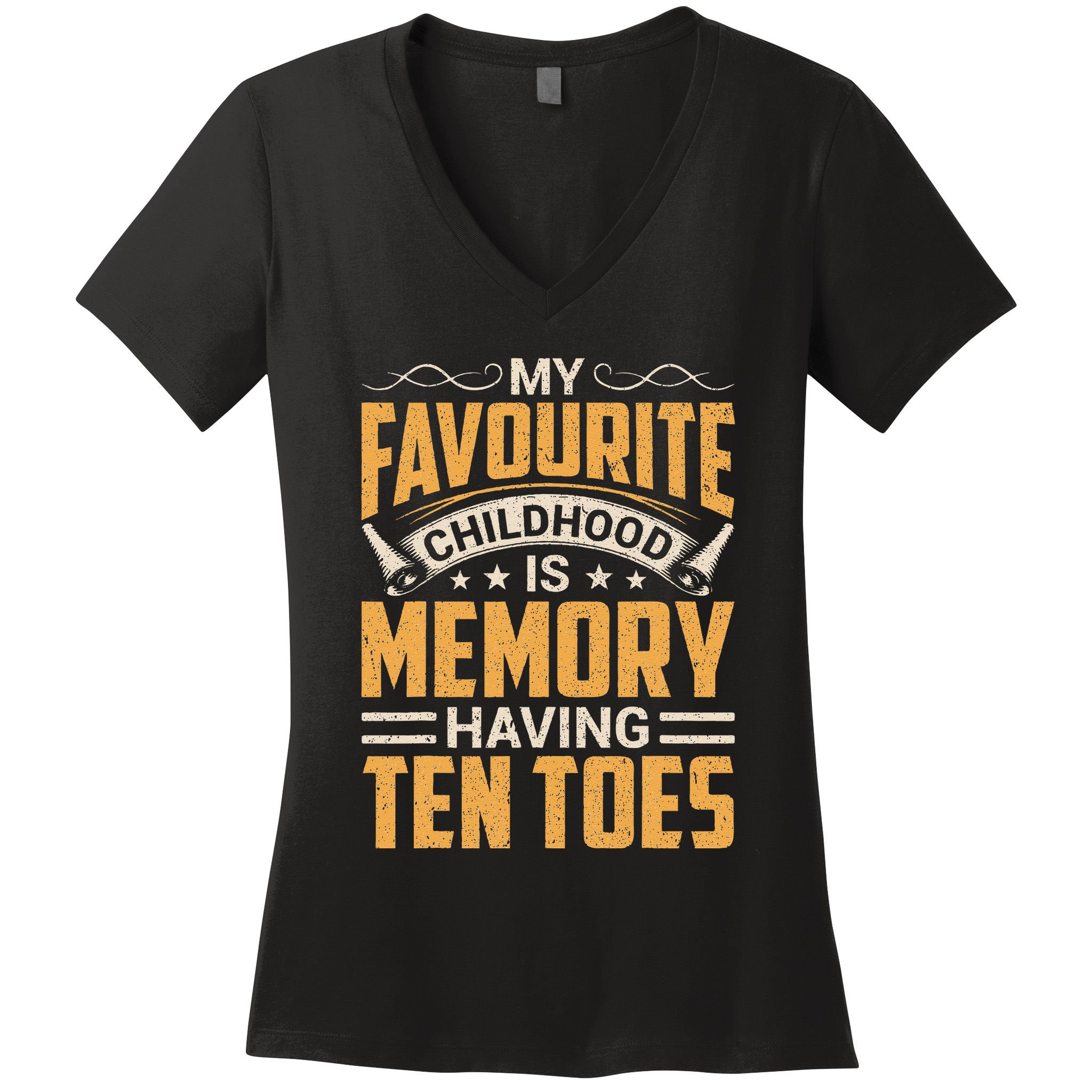 Diabetes Amputated Toes Gifts & Funny Toe Amputee Women's V-Neck T-Shirt