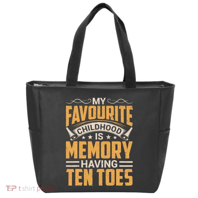 Diabetes Amputated Toes Gifts & Funny Toe Amputee Zip Tote Bag