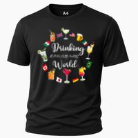 Drinking Around The World Vacation Performance Shirt