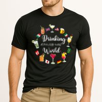 Drinking Around The World Vacation Performance Shirt