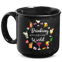 Drinking Around The World Vacation 15oz Campfire Ceramic Mug
