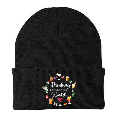 Drinking Around The World Vacation Beanie