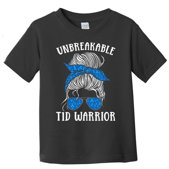 Diabetes Awareness Type 1 Diabetes Unbreakable T1D Warrior Toddler T-Shirt