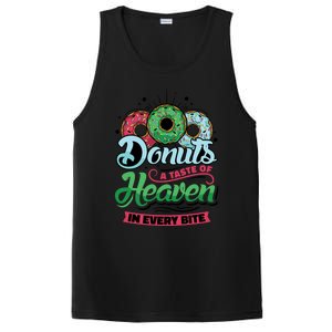 Donuts A Taste Of Heaven In Every Bite Donuts Gift PosiCharge Competitor Tank