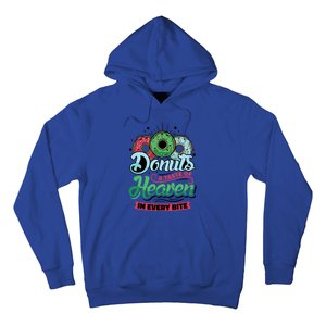 Donuts A Taste Of Heaven In Every Bite Donuts Gift Hoodie