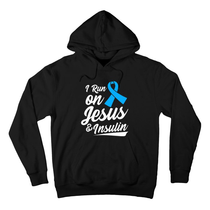 Diabetes Awareness Type 1 2 - Diabetic T1D T2D Hoodie