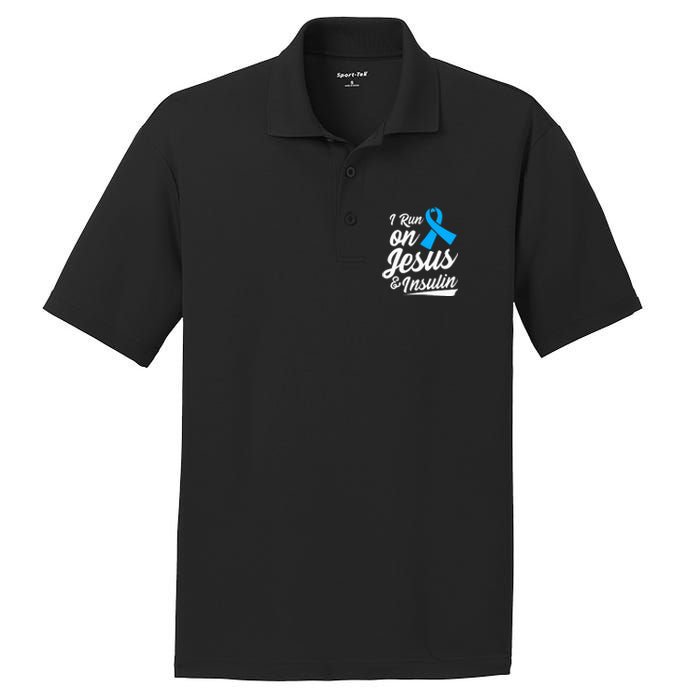 Diabetes Awareness Type 1 2 - Diabetic T1D T2D PosiCharge RacerMesh Polo