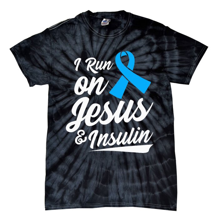 Diabetes Awareness Type 1 2 - Diabetic T1D T2D Tie-Dye T-Shirt