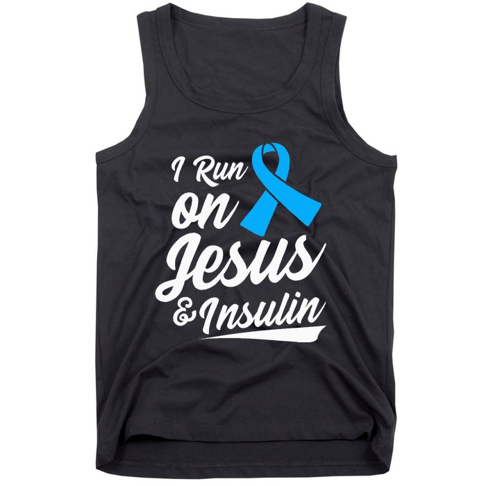 Diabetes Awareness Type 1 2 - Diabetic T1D T2D Tank Top