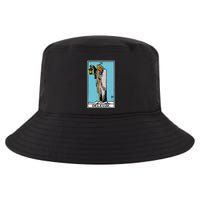 Deleuze As The Hermit Tarot Card Cool Comfort Performance Bucket Hat