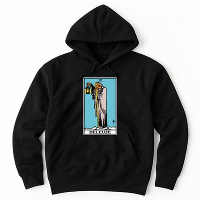 Deleuze As The Hermit Tarot Card Hoodie