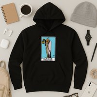 Deleuze As The Hermit Tarot Card Hoodie