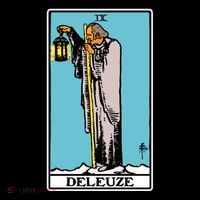 Deleuze As The Hermit Tarot Card T-Shirt